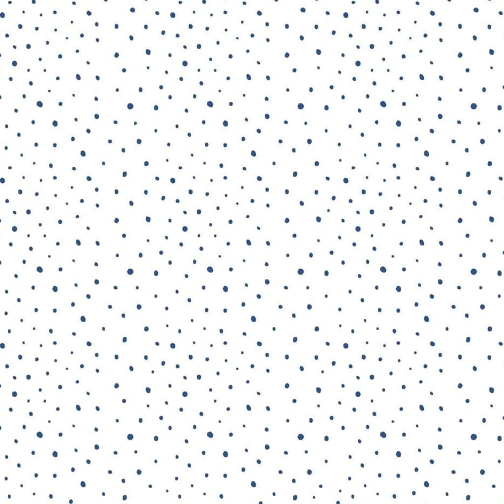 Noordwand tapet Mondo Baby Confetti Dots hvid, blå og beige