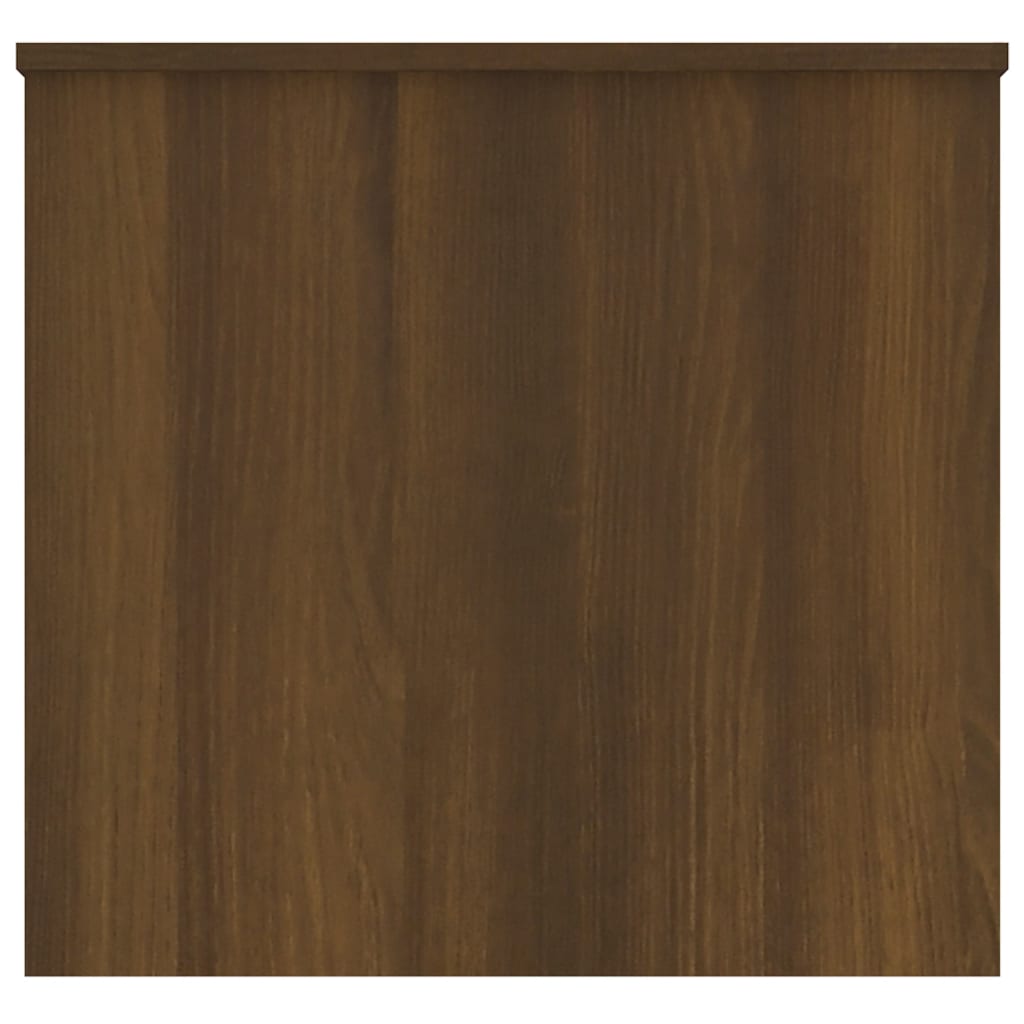 vidaXL sofabord 102x55,5x52,5 cm konstrueret træ brun egetræsfarve