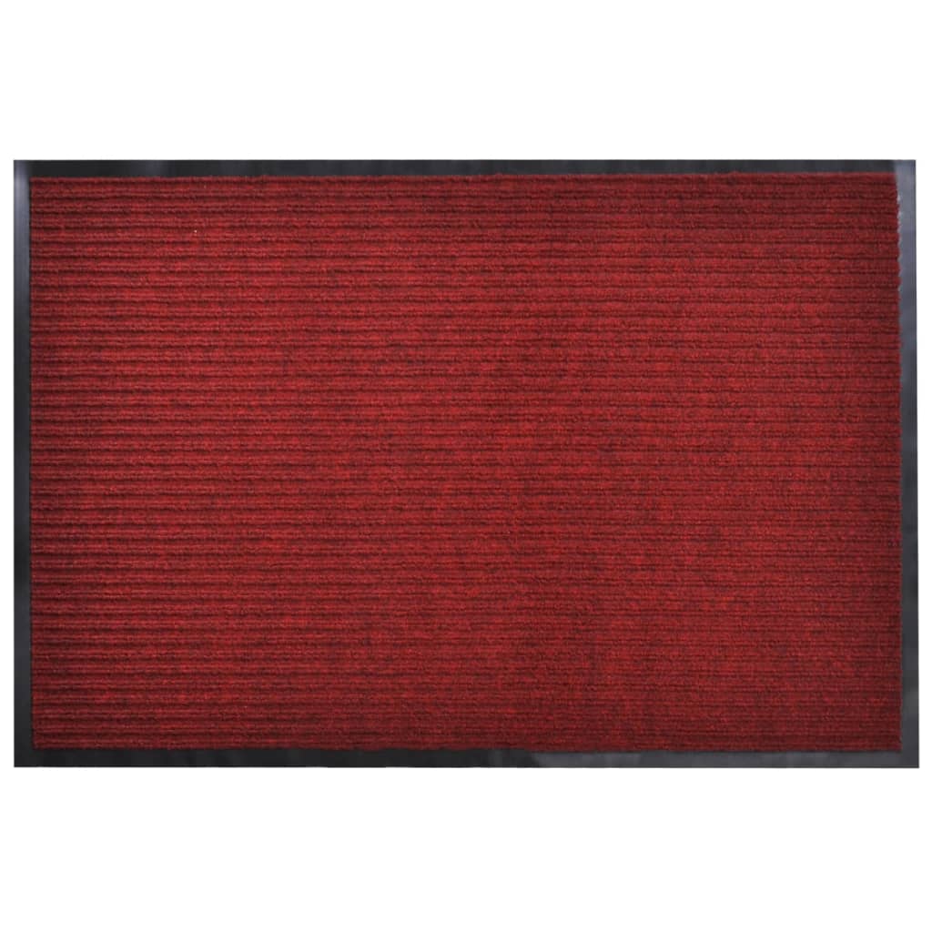 vidaXL dørmåtte PVC 120 x 180 rød