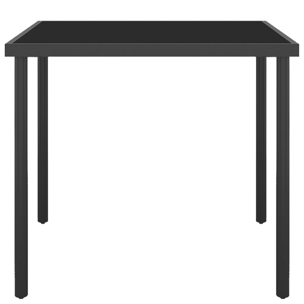vidaXL udendørs spisebordssæt 3 dele stål