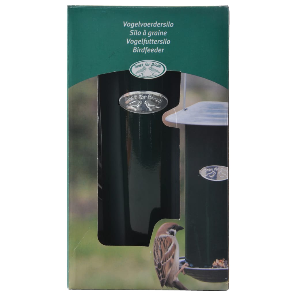 Esschert Design fuglefoderautomat grøn