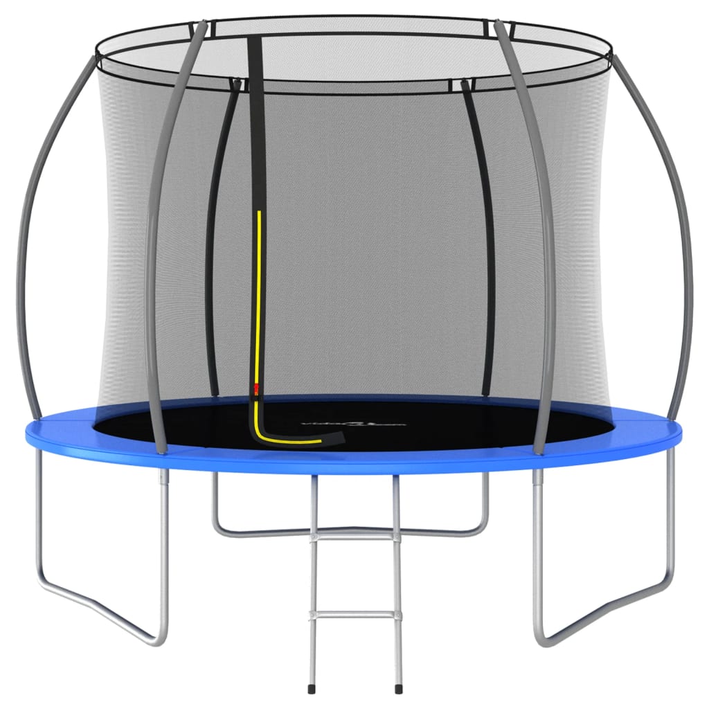 vidaXL trampolinsæt 305x76 cm 150 kg rund