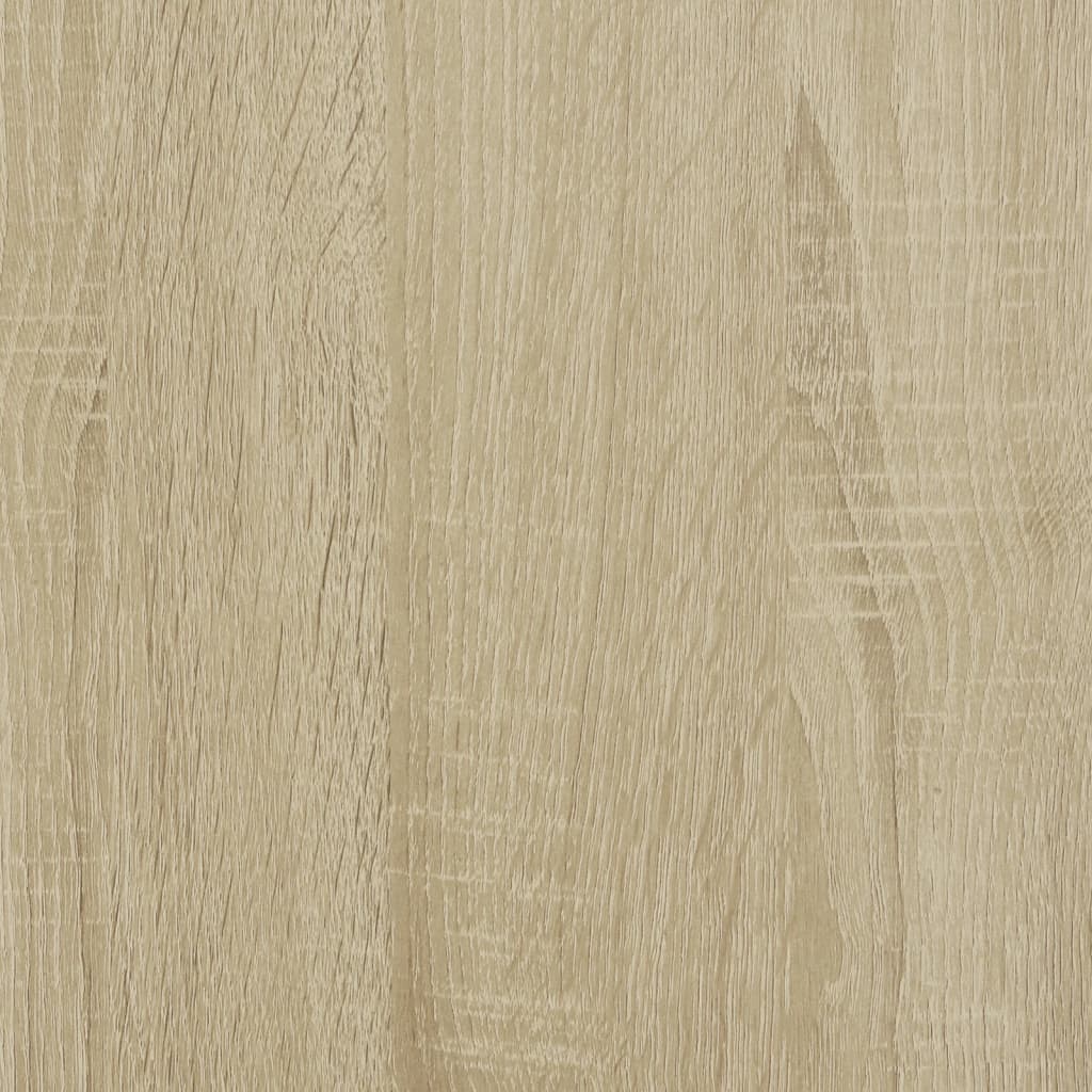 vidaXL sofabord 90x50x45 cm konstrueret træ sonoma-eg
