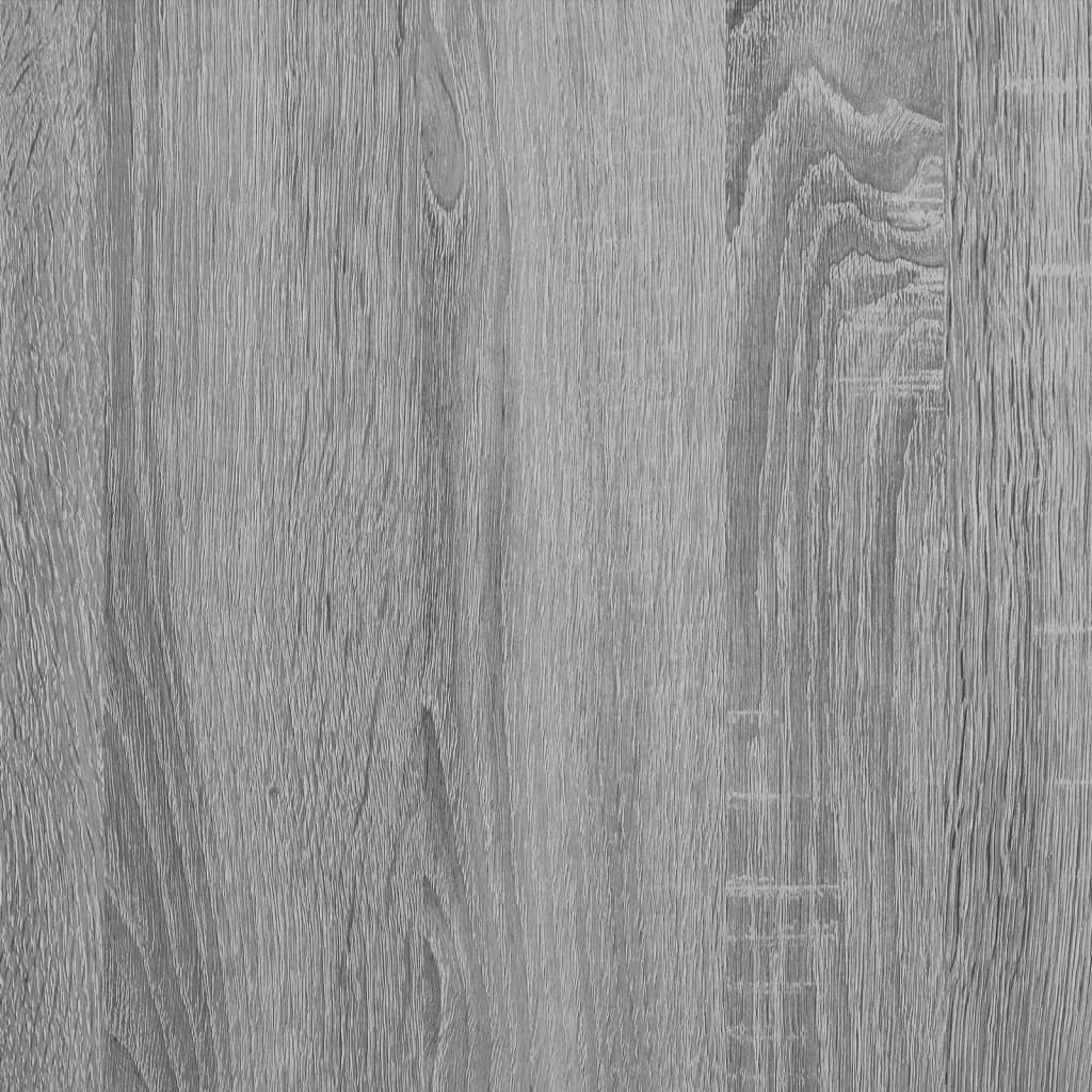 vidaXL kommode 60x36x103 cm konstrueret træ grå sonoma-eg