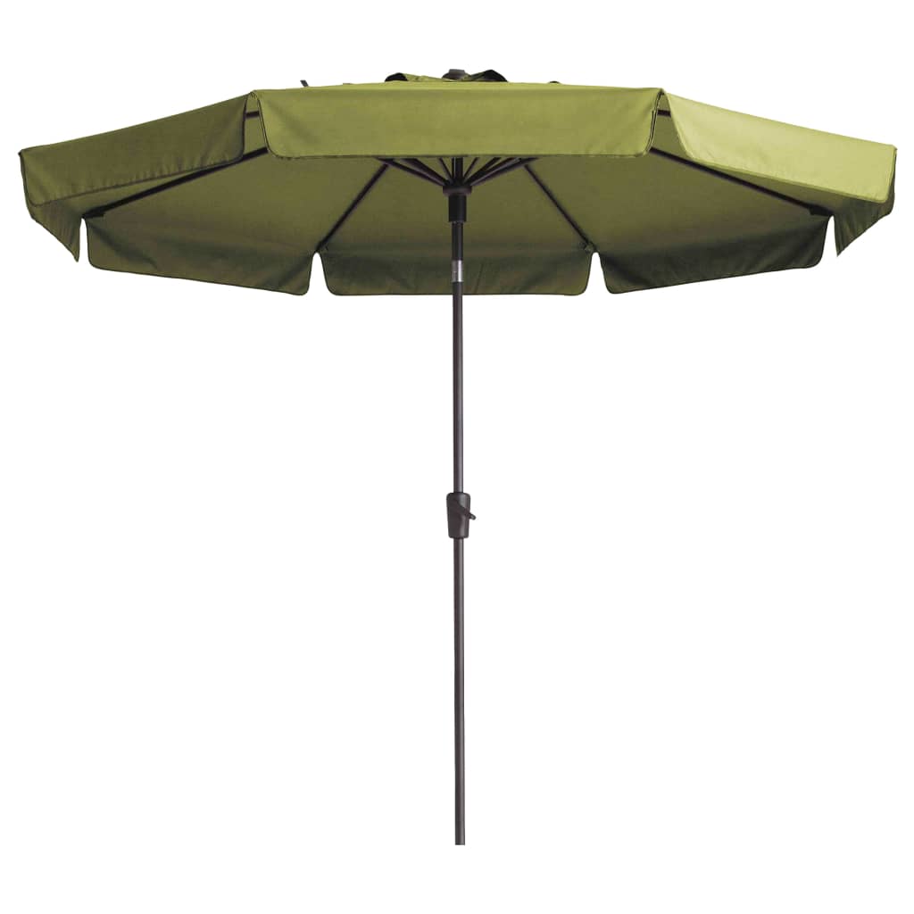 Madison parasol Flores Luxe 300 cm rund salviegrøn