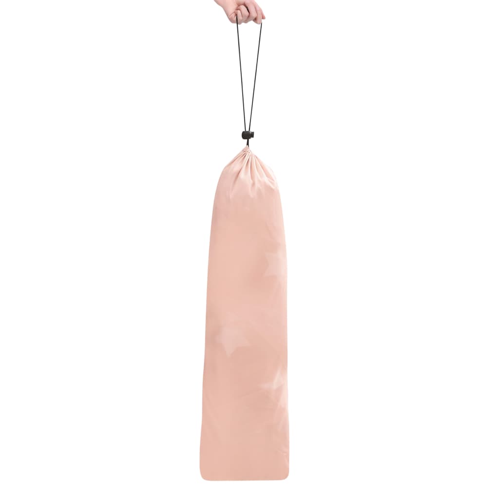 vidaXL tipi til børn 115x115x160 cm med bærepose polyester lyserød