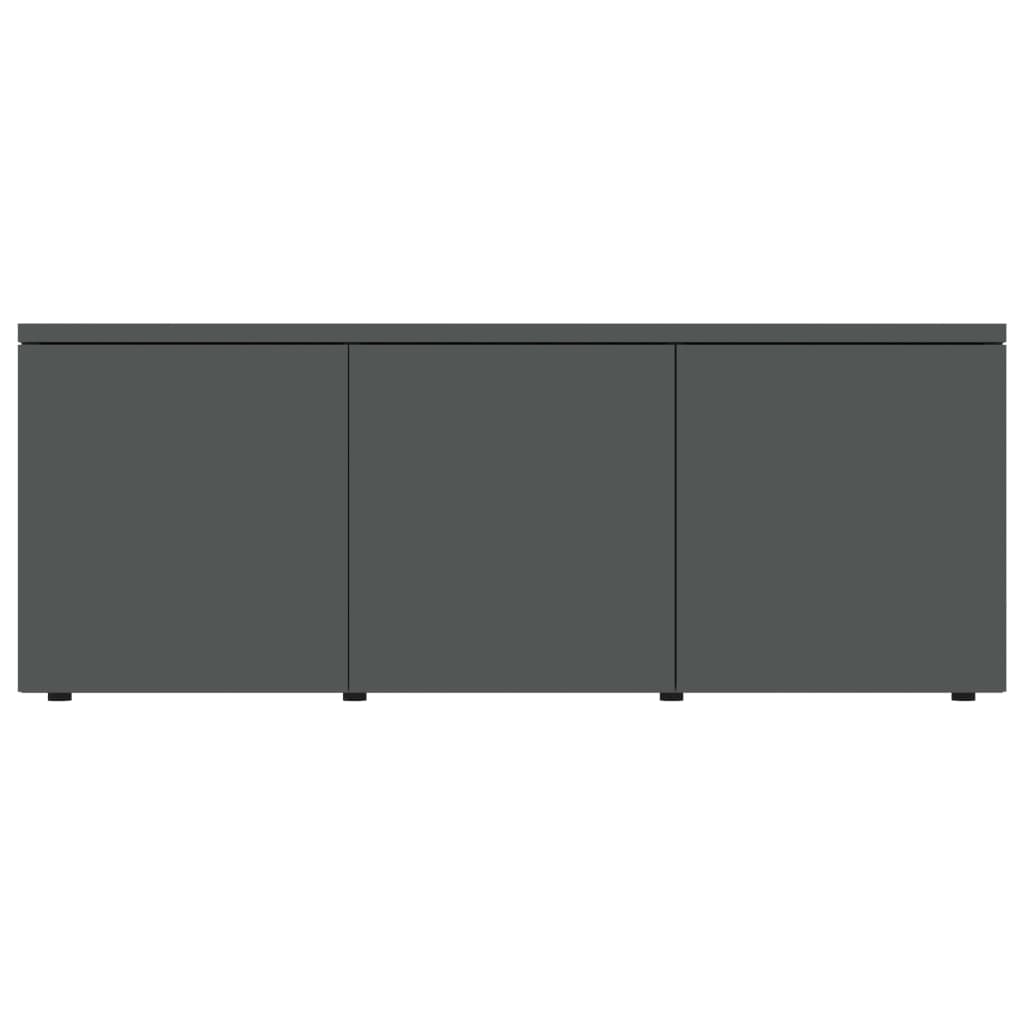 vidaXL tv-skab 80x34x30 cm spånplade grå