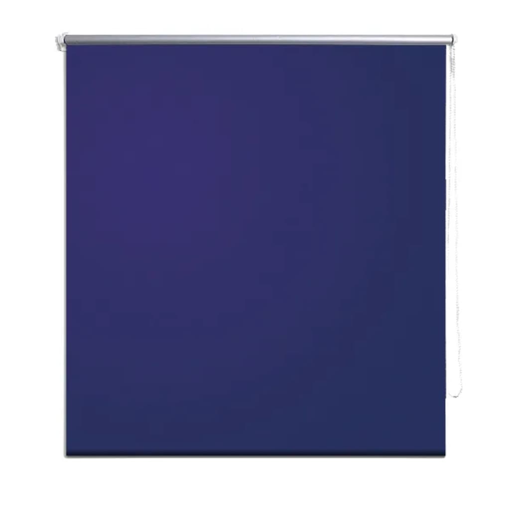 Mørklægningsrullegardin 60 x 120 cm marineblå