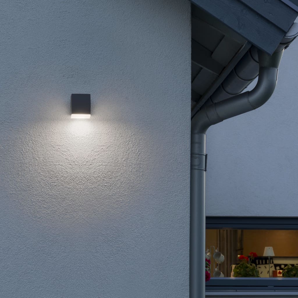 KONSTSMIDE LED-væglampe Monza 1x6W mørkegrå