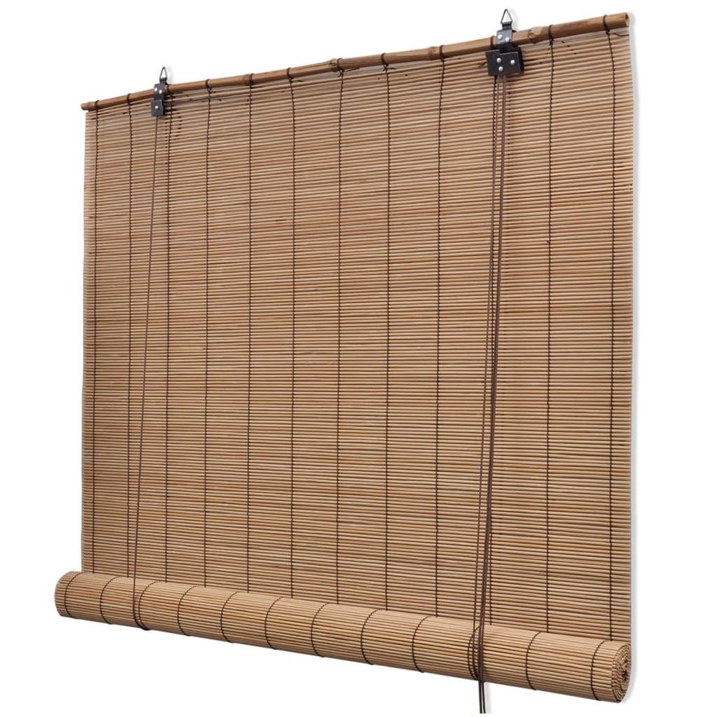 vidaXL rullegardin 150x160 cm bambus brun