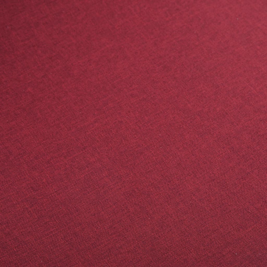 vidaXL spisebordsstole 4 stk. stof rød