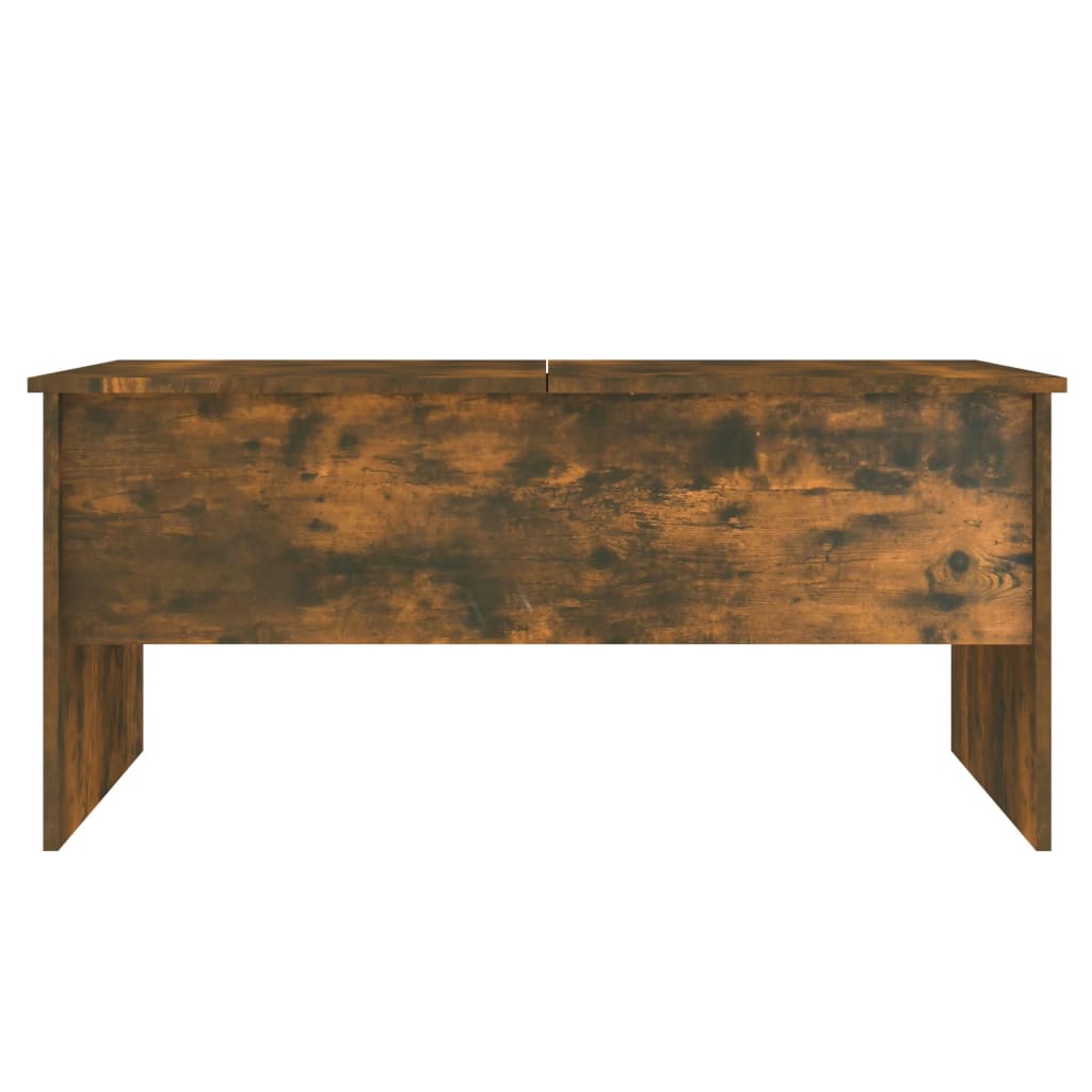 vidaXL sofabord 102x50,5x46,5 cm konstrueret træ røget egetræsfarve