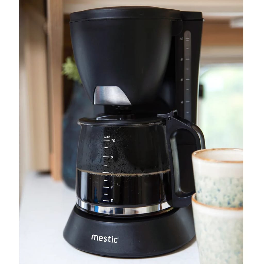 Mestic kaffemaskine/termokande til 10 kopper MK-120 sort