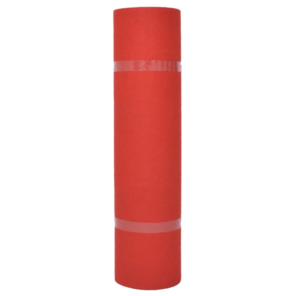 vidaXL messetæppe 1,2x12 m rød