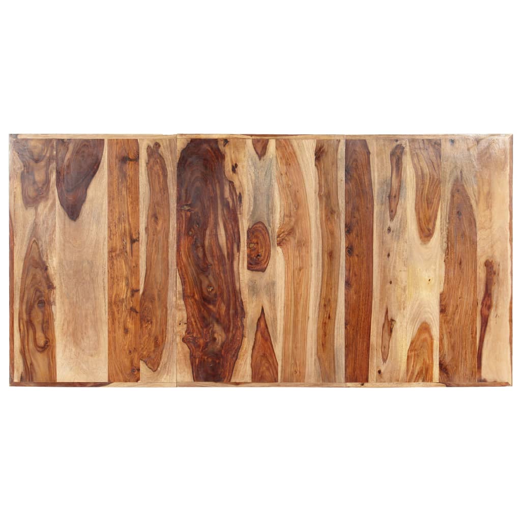 vidaXL spisebord 180 x 90 x 76 cm massivt sheeshamtræ