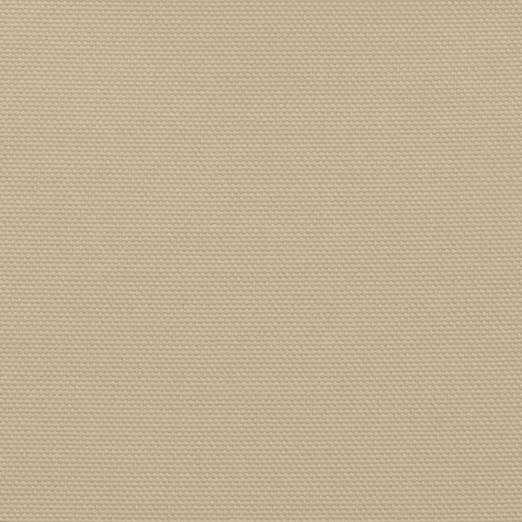 vidaXL altanafskærmning 75x1000 cm 100 % polyester beige