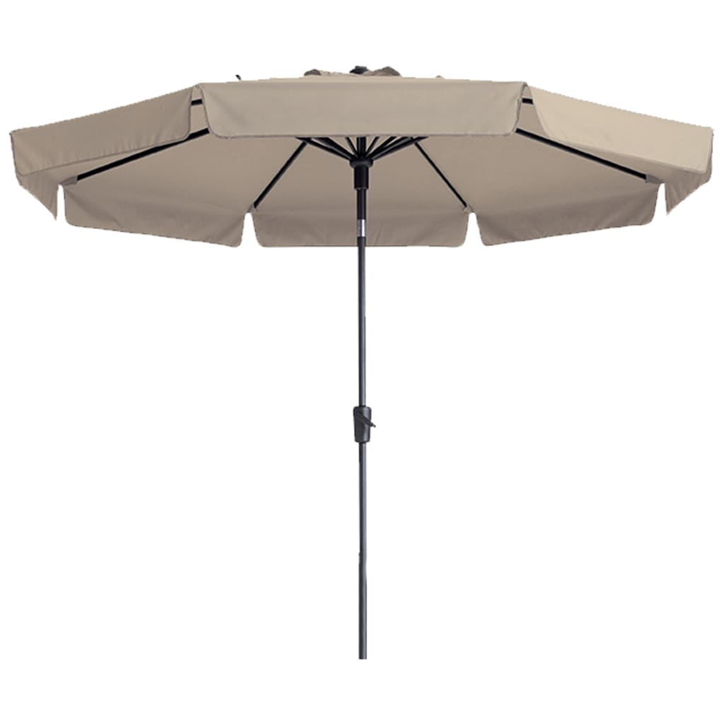 Madison parasol Flores Luxe 300 cm rund ecrufarvet
