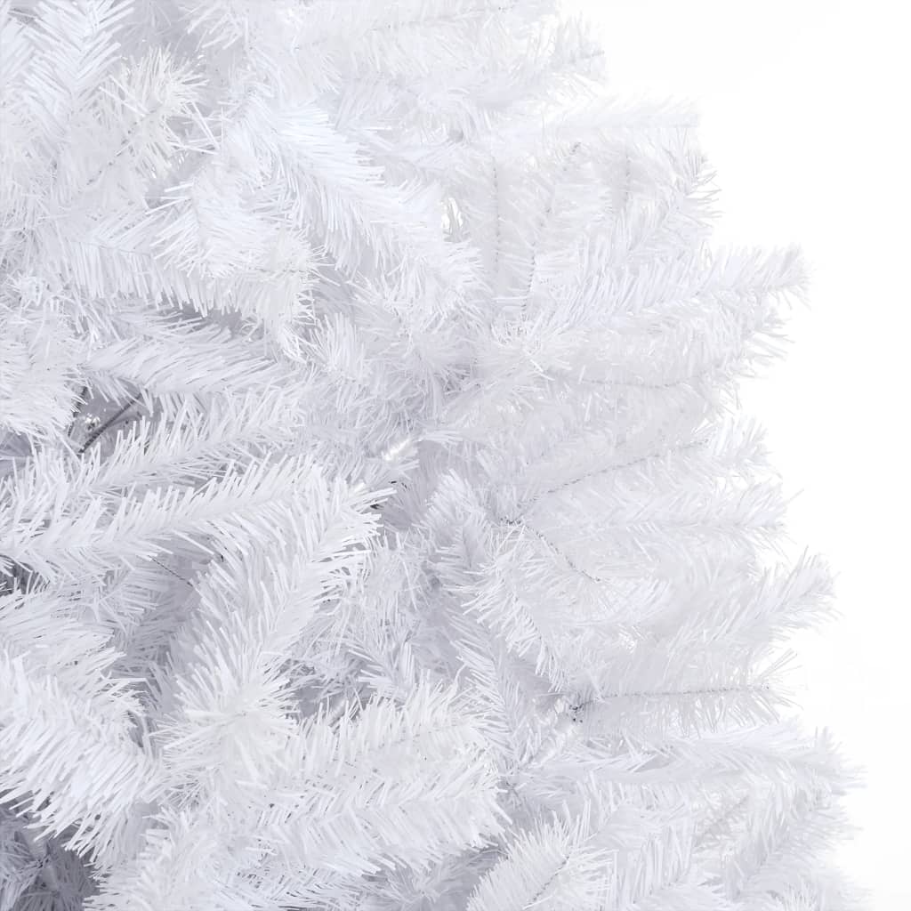 vidaXL kunstigt juletræ med lys 500 cm hvid