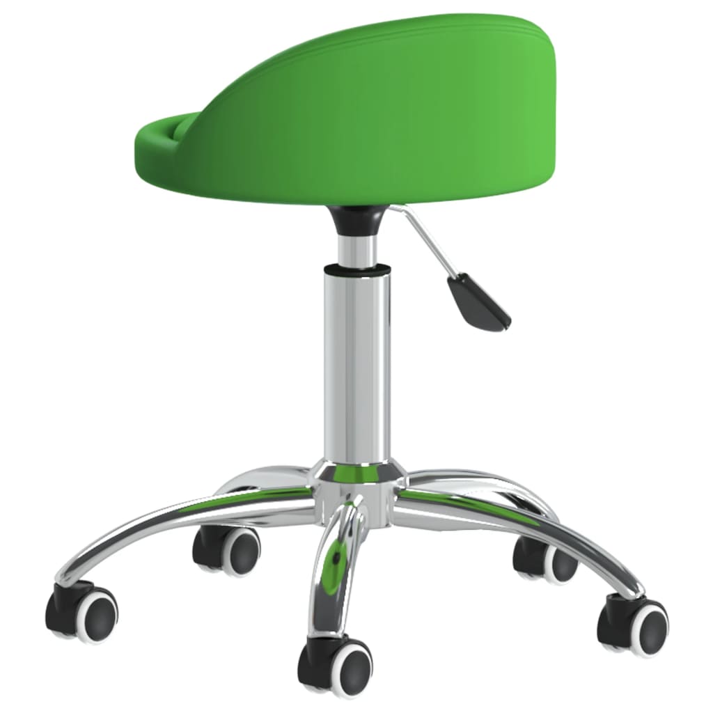 vidaXL drejelig spisebordsstol kunstlæder grøn