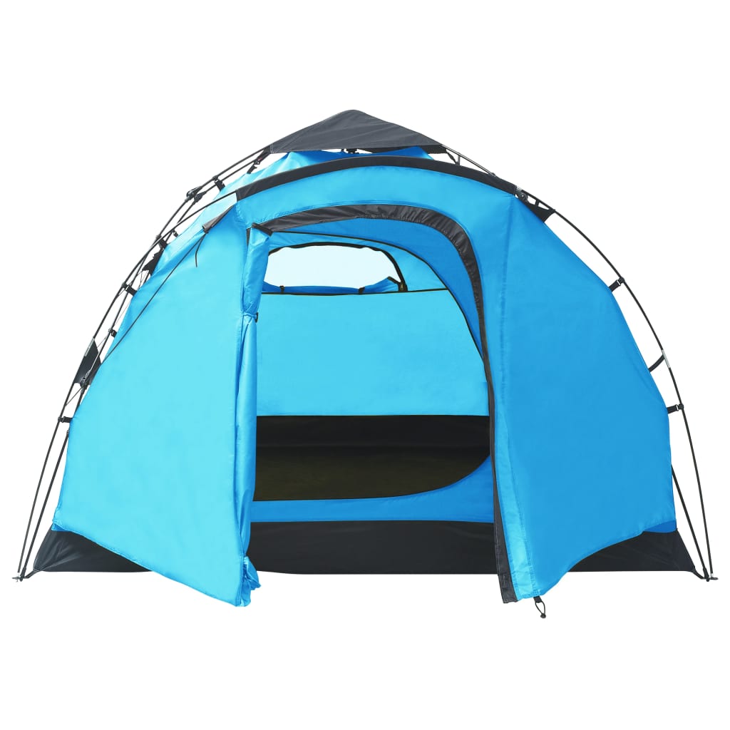 vidaXL pop-up campingtelt 3 personer blå