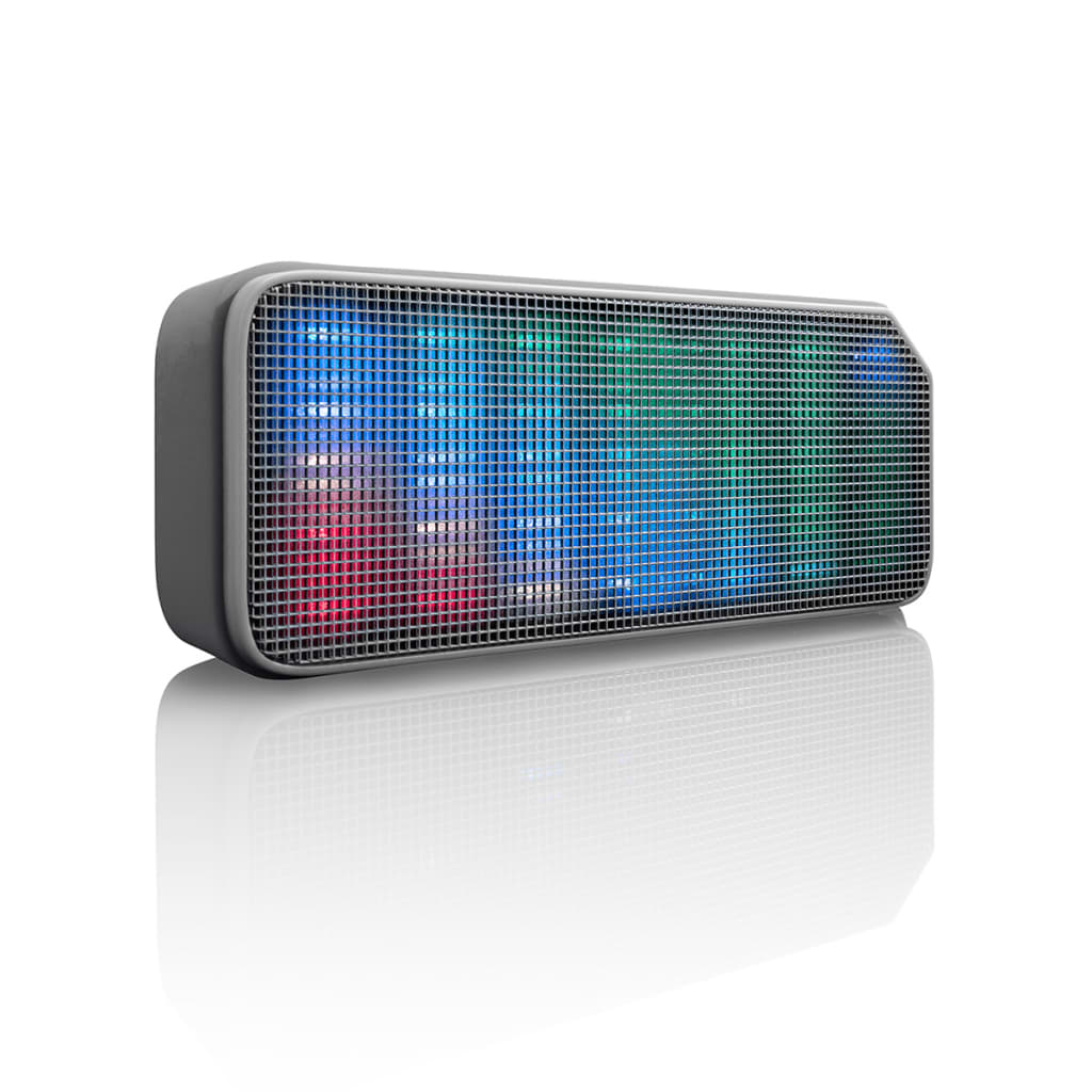 Lenco bærbar Bluetooth stereo-højtaler BT-190 Light grå