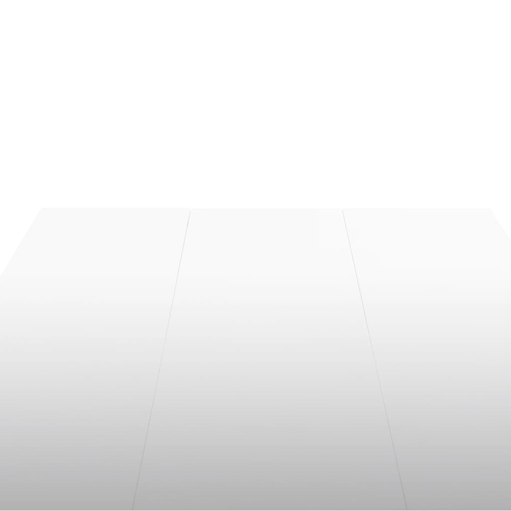vidaXL spisebord 179 x 89 x 81 cm hvid højglans