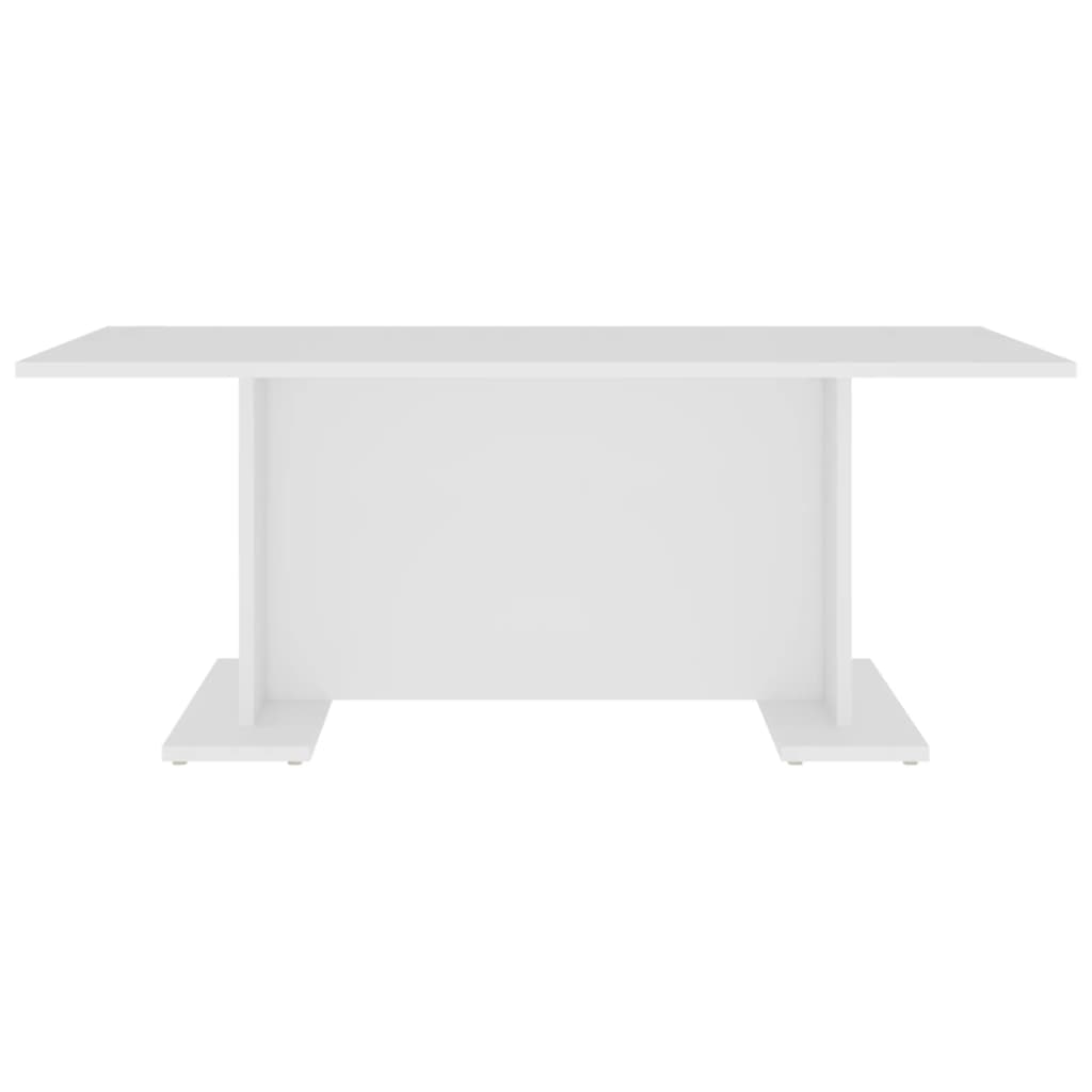 vidaXL sofabord 103,5x60x40 cm spånplade hvid