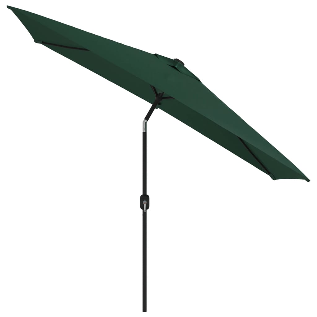vidaXL rektangulær parasol 200 x 300 cm grøn