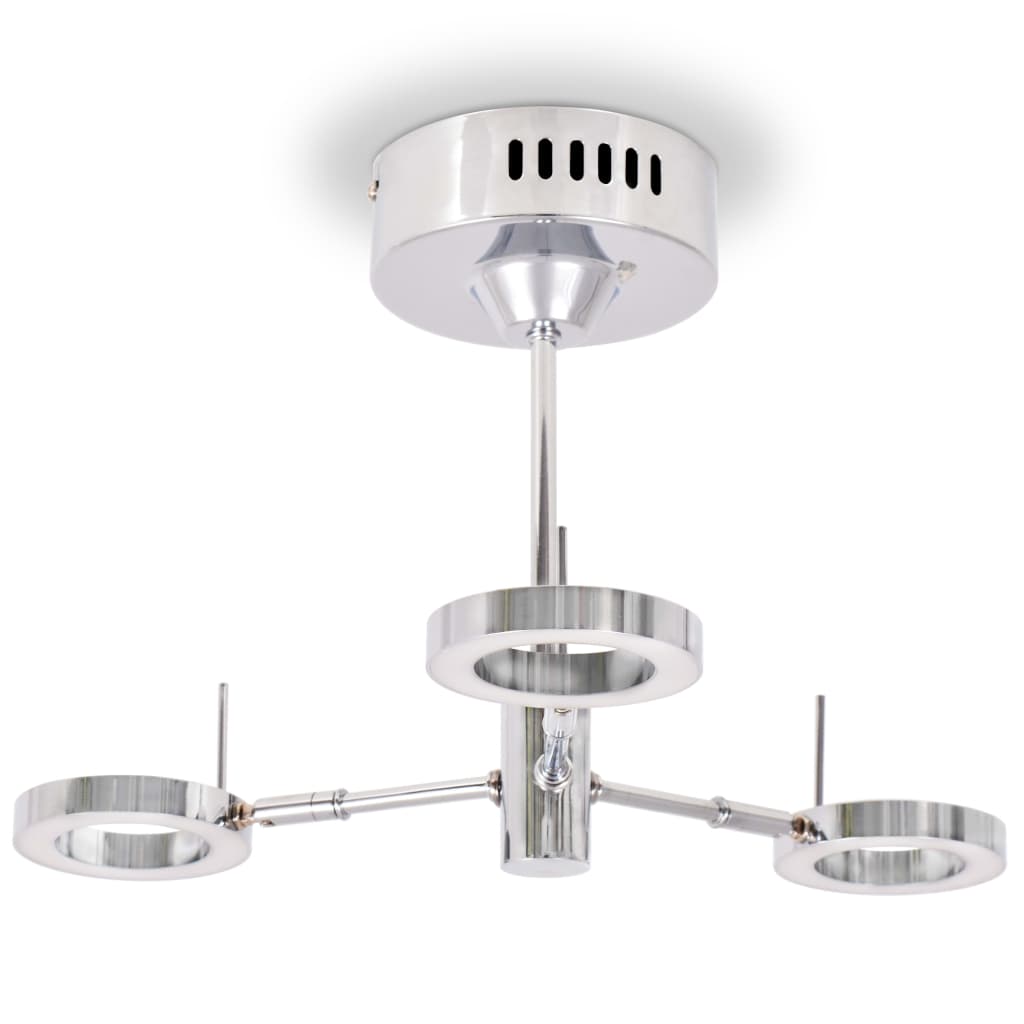 vidaXL LED-loftslampe med 3 lys varm hvid