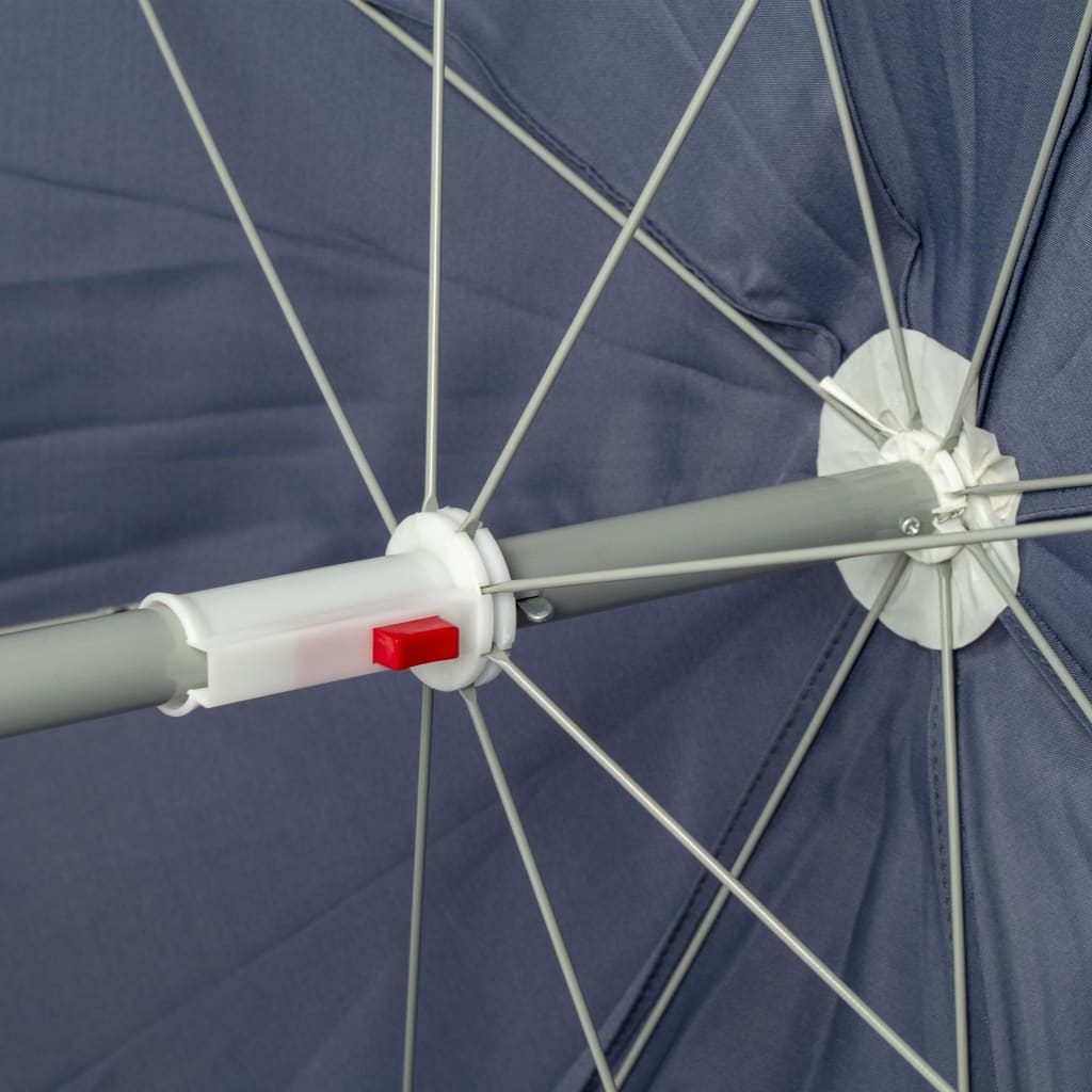 Bo-Camp parasol 165 cm blå