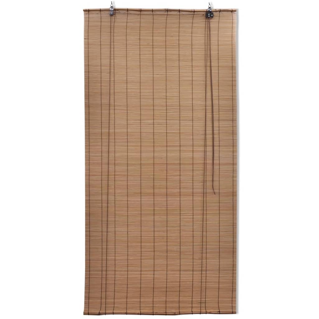 vidaXL rullegardin 80x160 cm bambus brun