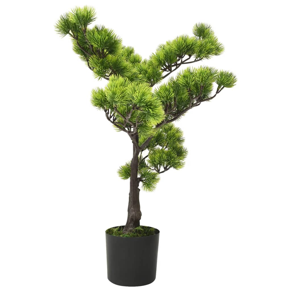 Glorious Premier Takt vidaXL kunstigt fyrretræs-bonsaitræ med potte 60 cm grøn | vidaXL.dk