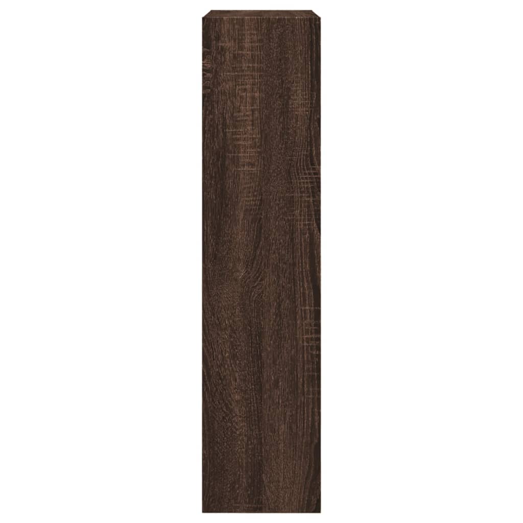 vidaXL skoreol 60x21x87,5 cm konstrueret træ brun egetræsfarvet