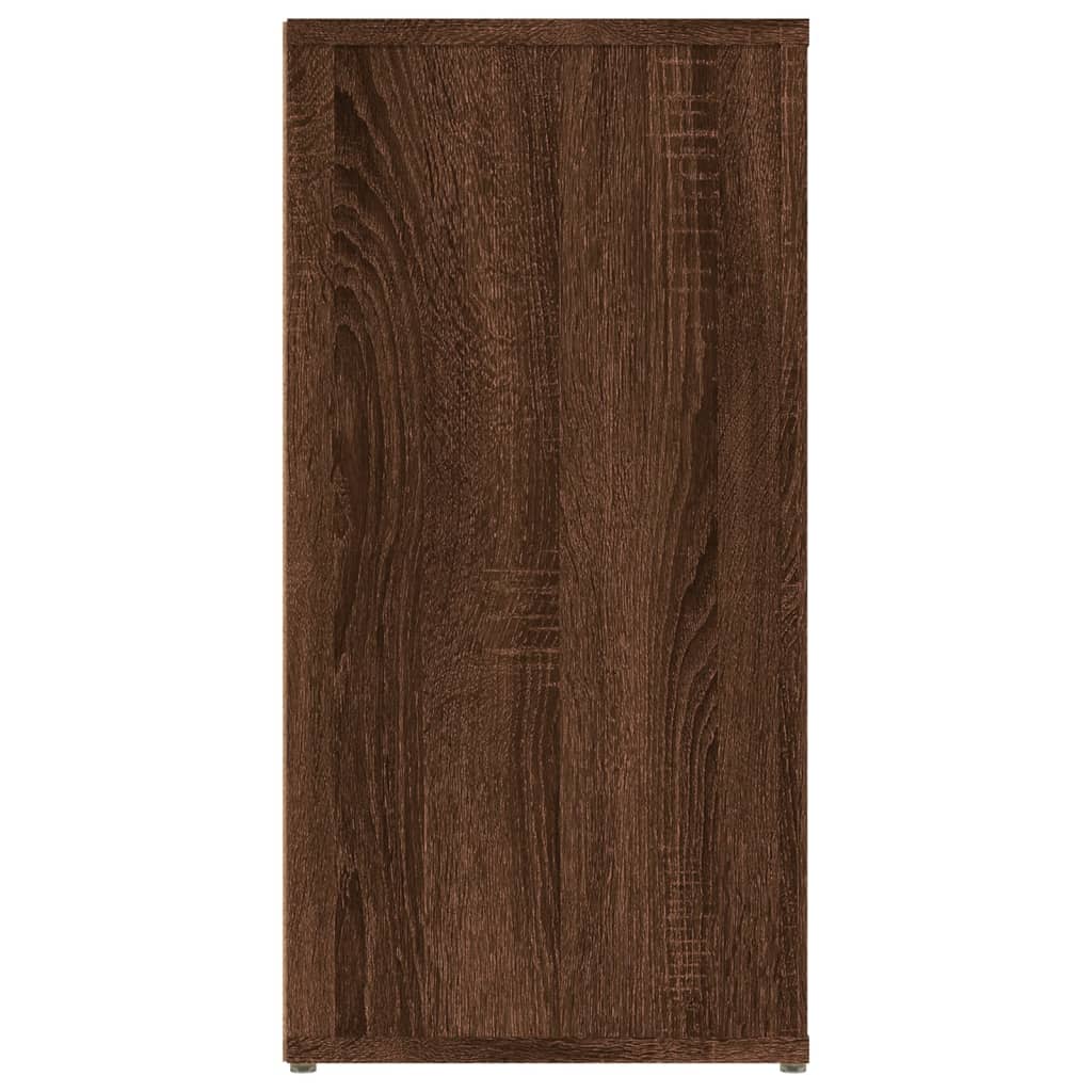 vidaXL skænk 100x30x59,5 cm konstrueret træ brun egetræsfarve