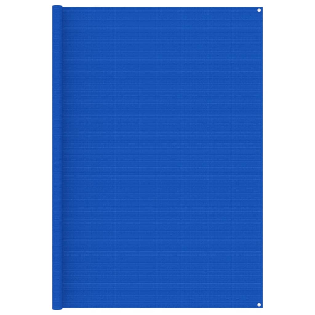 vidaXL telttæppe 250x450 cm blå