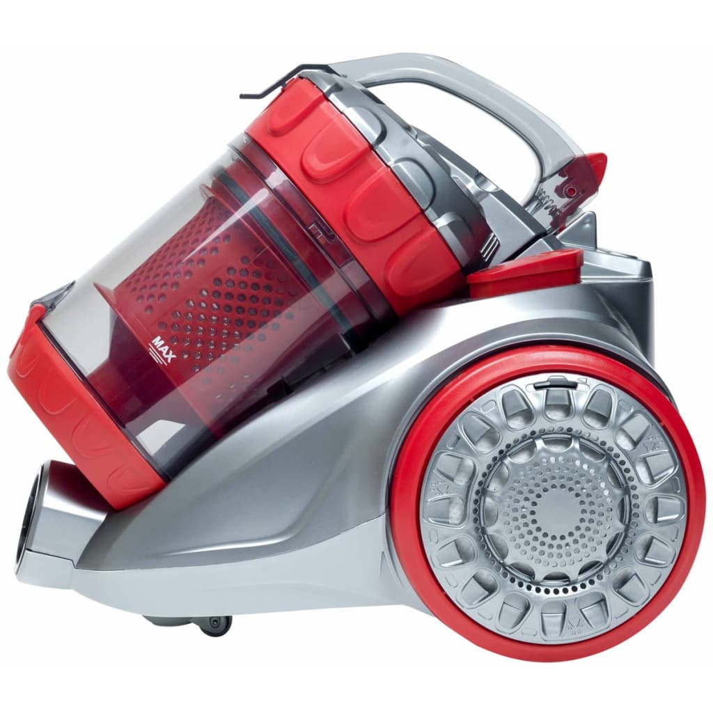 Bestron poseløs støvsuger Ecozenzo Plus rød og sølv ABL930SR