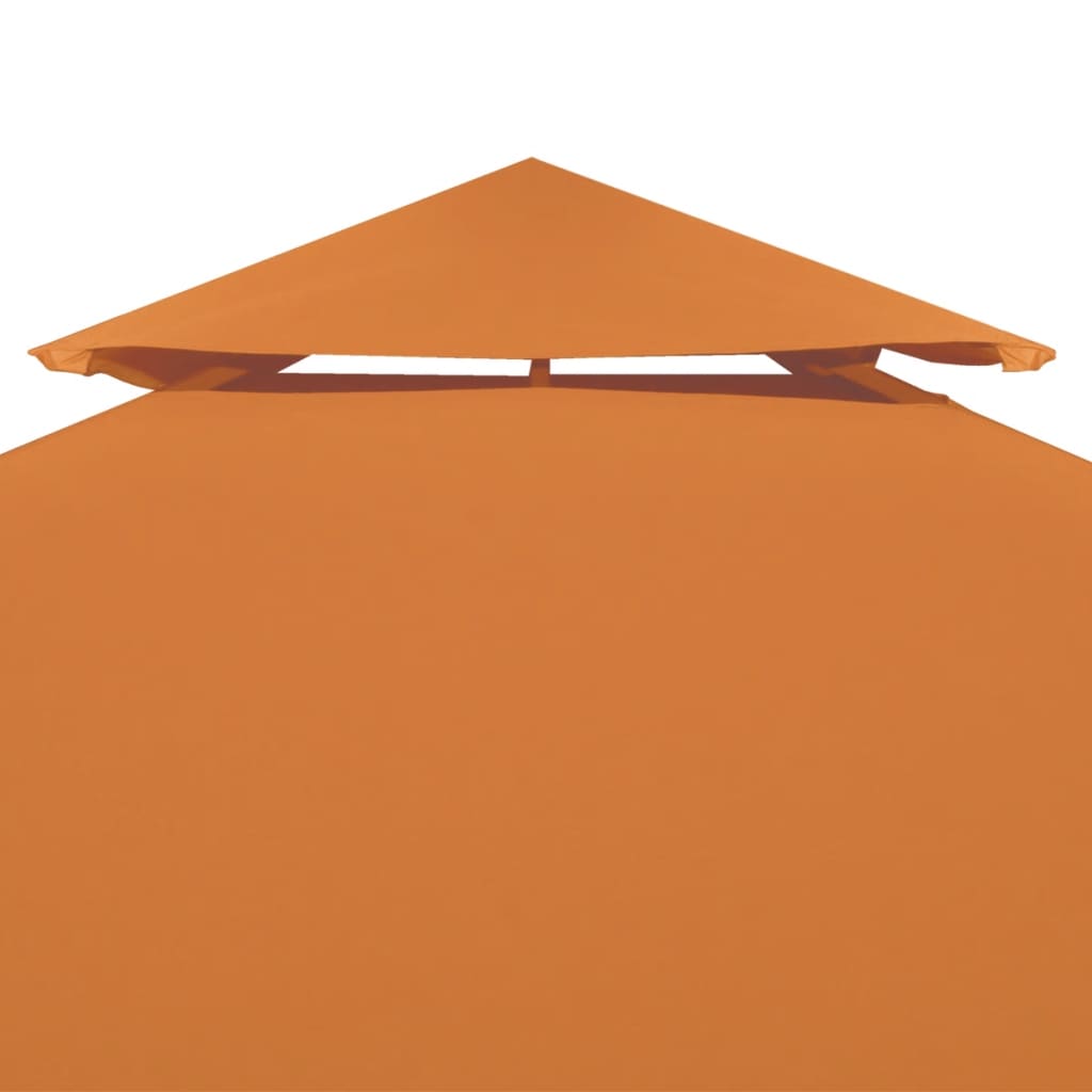 vidaXL baldakin til havepavillon 3x3 m 310 g/m² orange
