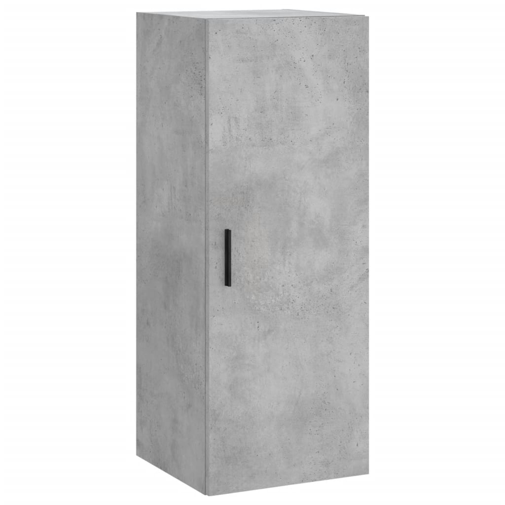 vidaXL skab 34,5x34x180 cm konstrueret træ betongrå