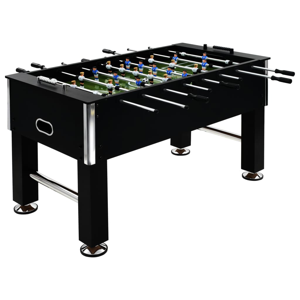 vidaXL pointtavler til bordfodboldbord 2 stk. sort og sølvfarvet