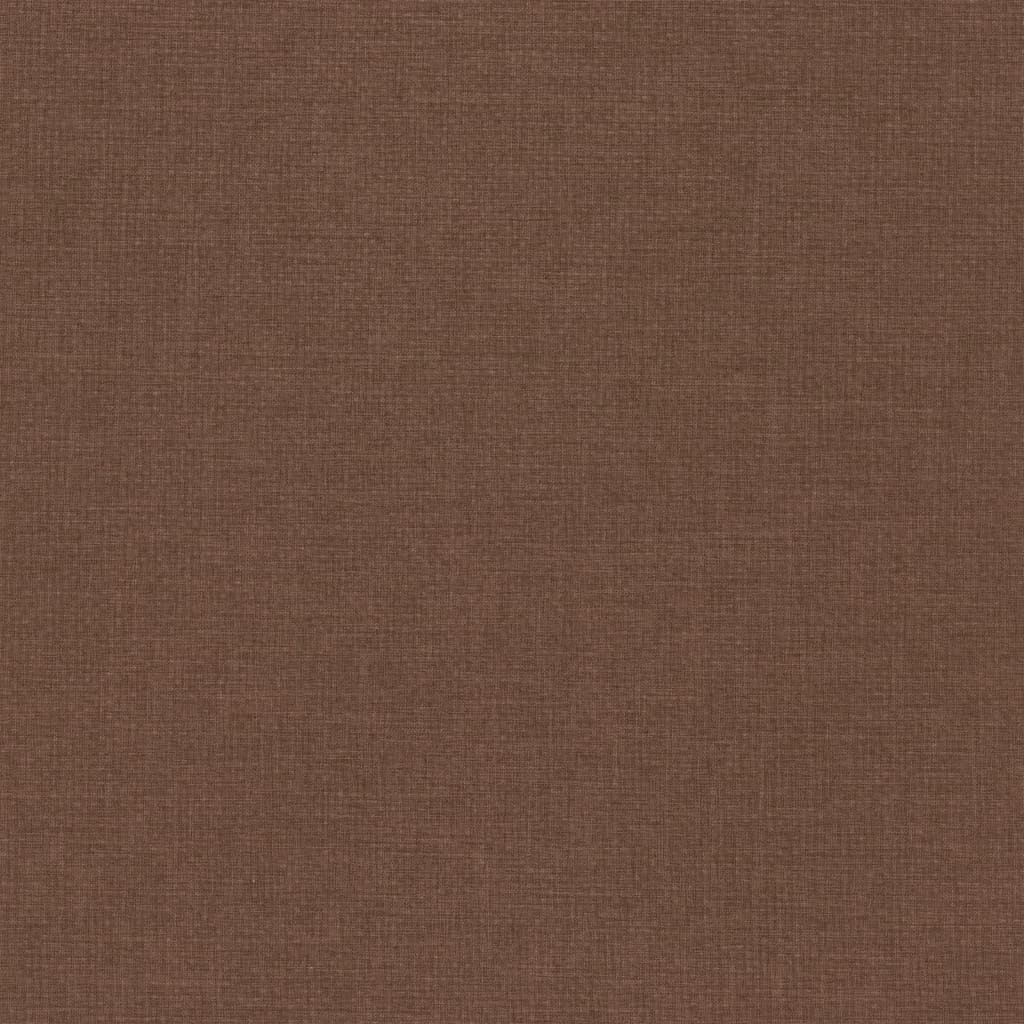 vidaXL drejelig kontorstol stof brun