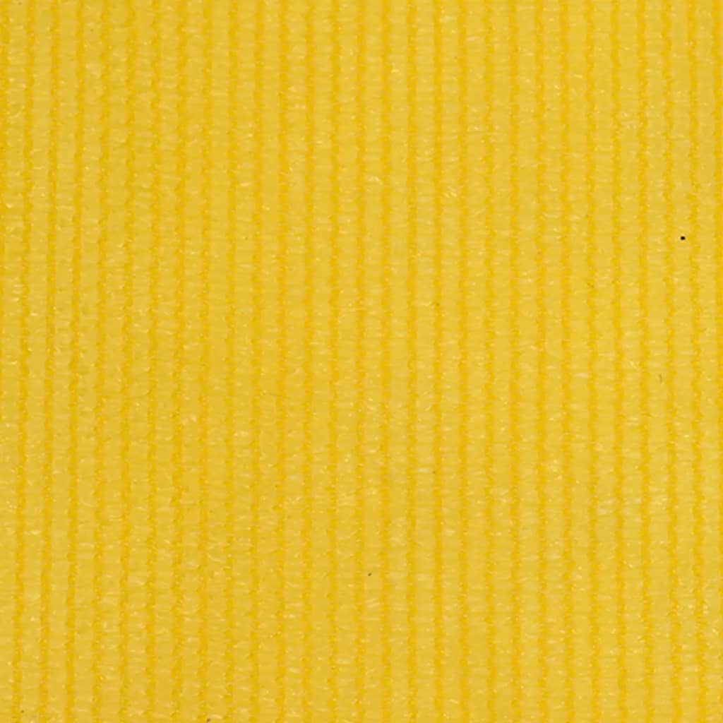 vidaXL udendørs rullegardin 100x140 cm HDPE gul