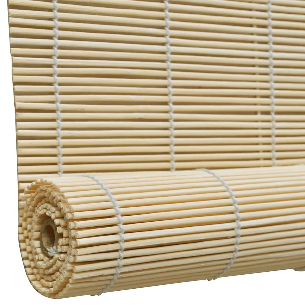 vidaXL rullegardin 150x220 cm naturlig bambus