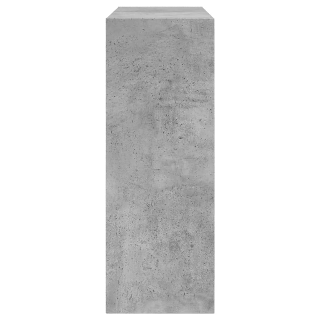 vidaXL skoreol 60x21x57 cm konstrueret træ betongrå
