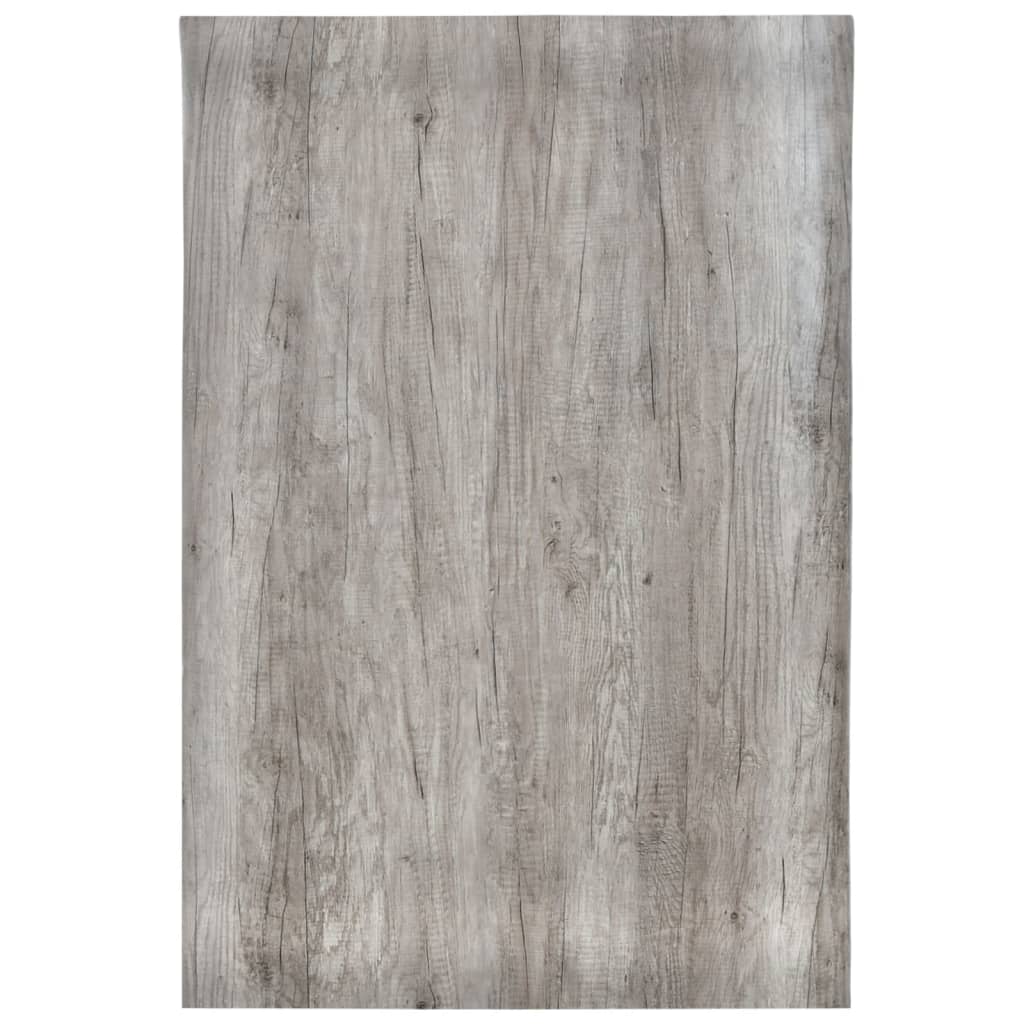 vidaXL Meubelfolies zelfklevend 90x500 cm PVC matzwart, plakfolie