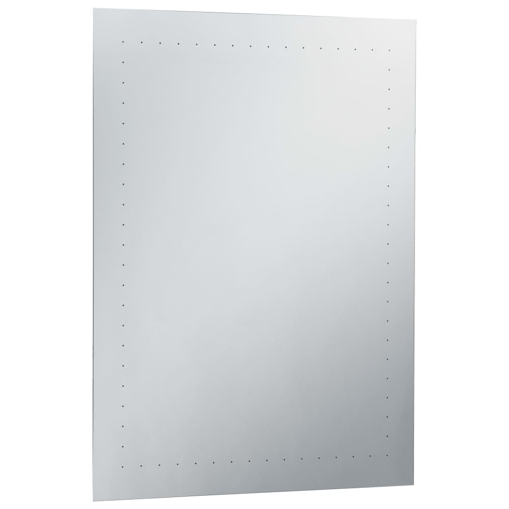 vidaXL LED-vægspejl til badeværelset 60x80 cm