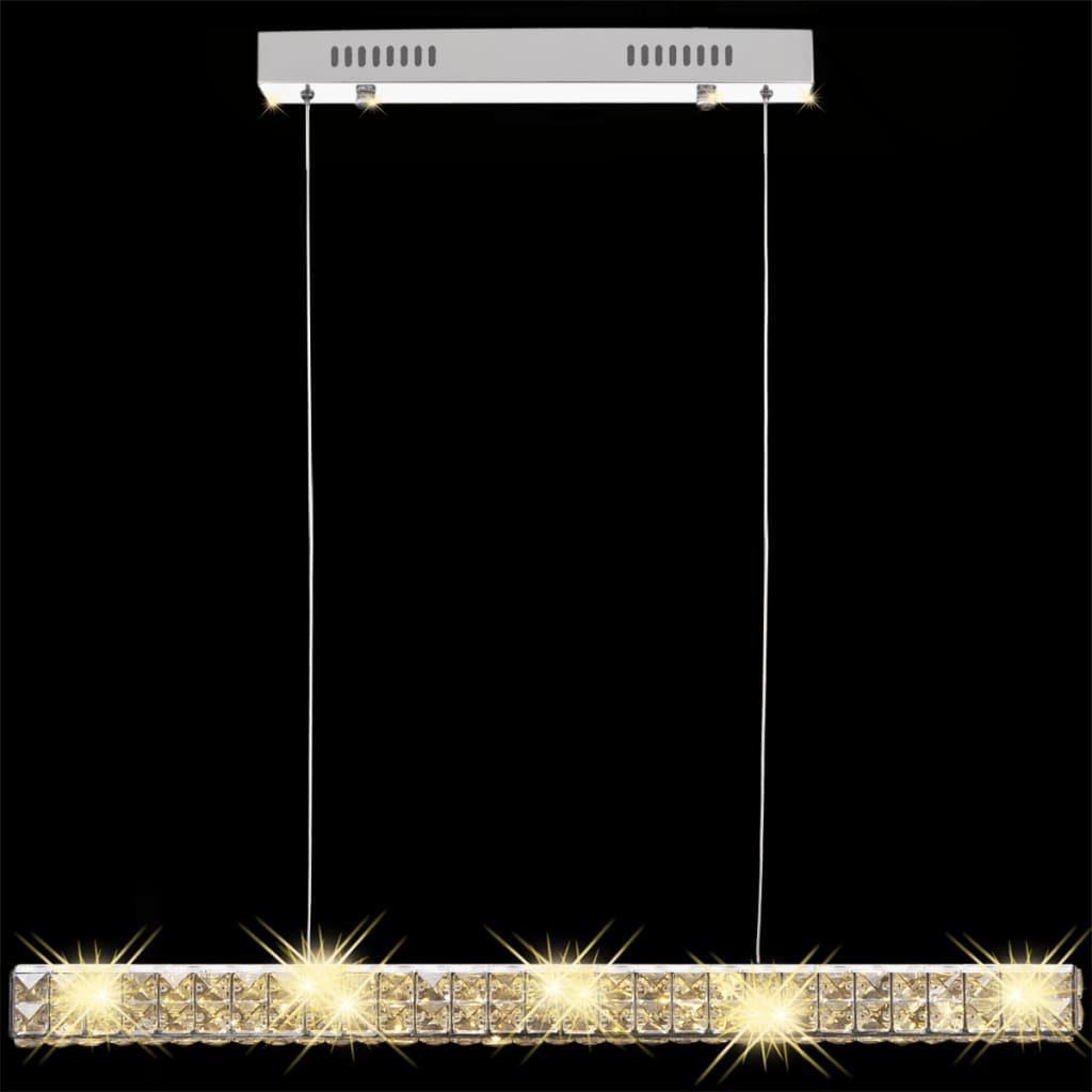 Lang LED-pendel/hængelampe, krystal, 10 W