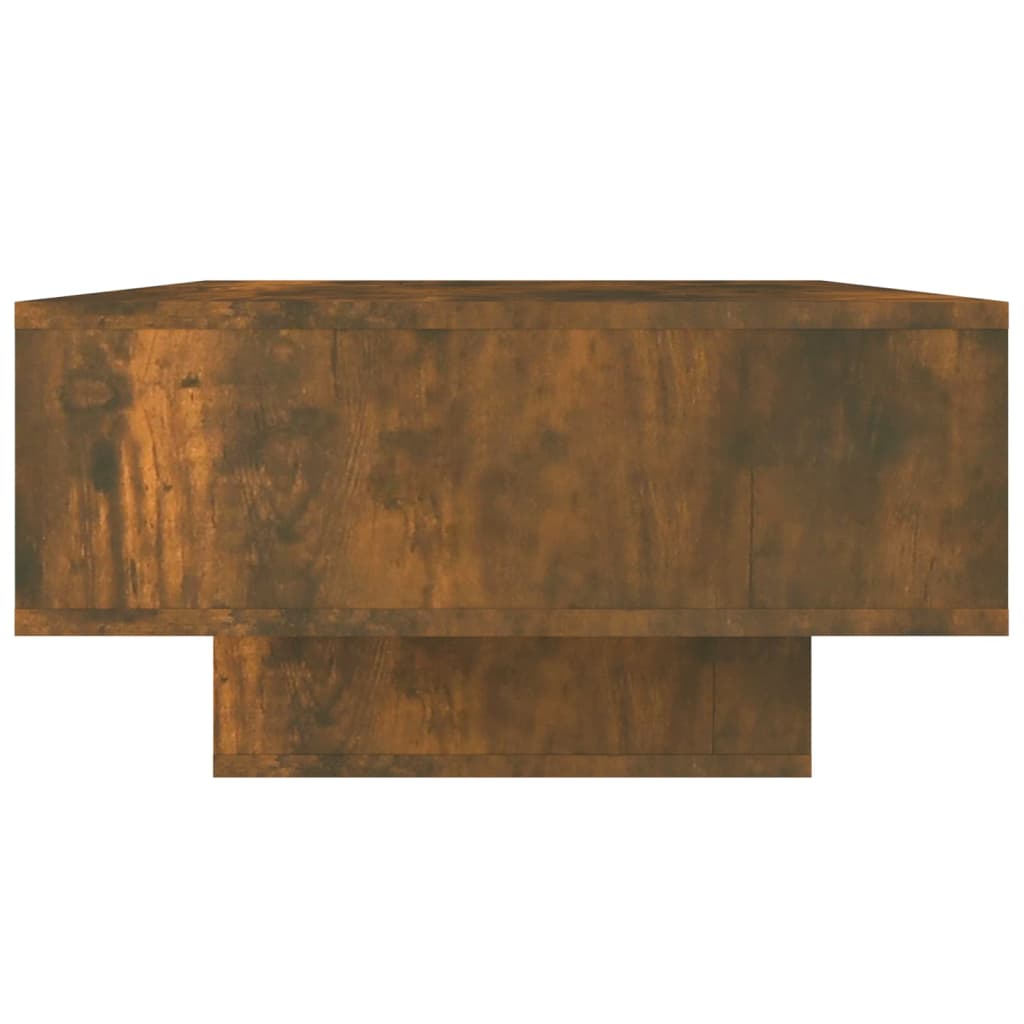 vidaXL sofabord 105x55x32 cm konstrueret træ røget egetræsfarve