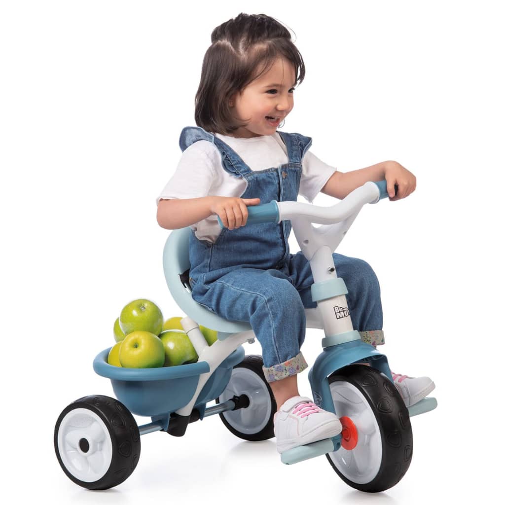 Smoby 2-i-1 trehjulet cykel til børn Be Move blå