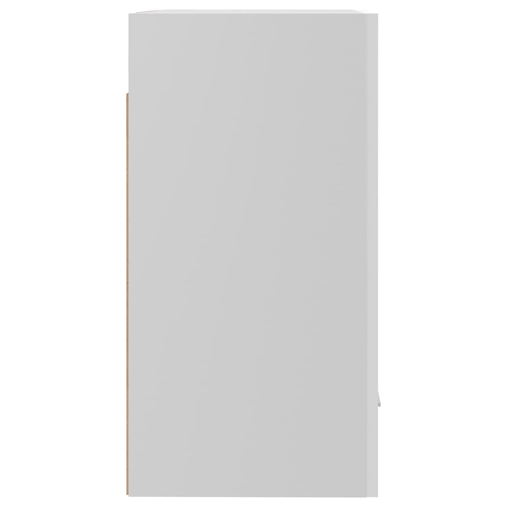 vidaXL vægskab 50x31x60 cm spånplade hvid højglans