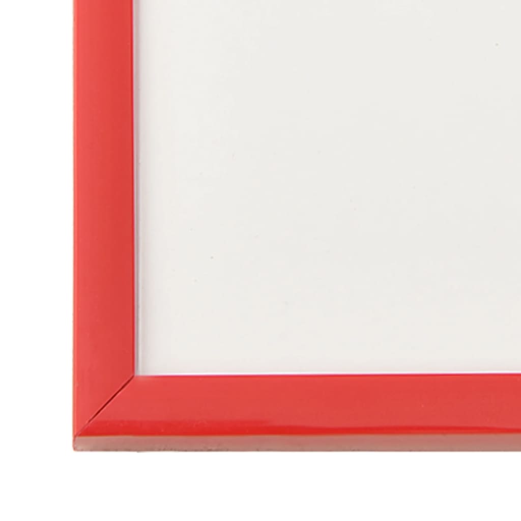 vidaXL billedrammer 5 stk. til væg eller bord 70x90 cm MDF rød